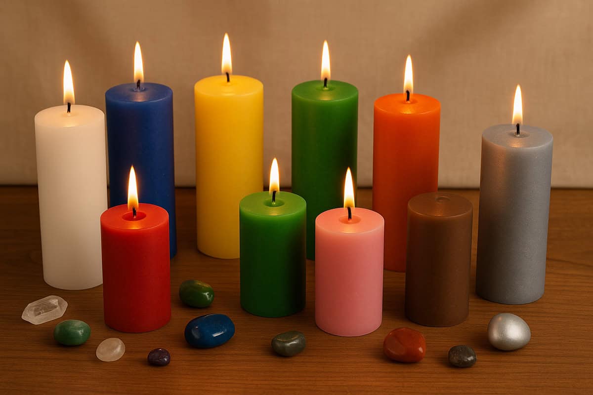 colori delle candele