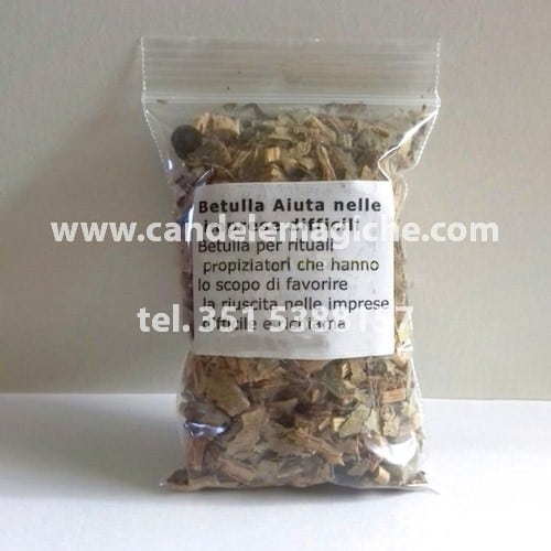 confezione di erba di betulla