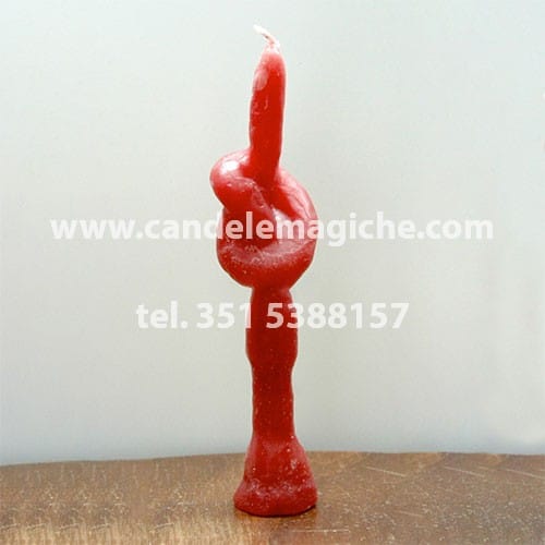 candela con nodo rossa desatanudos