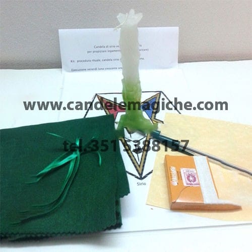 candela verde di sirio