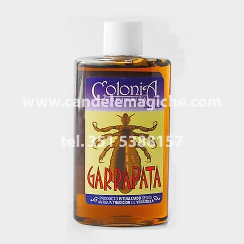 bottiglia di colonia garrapata