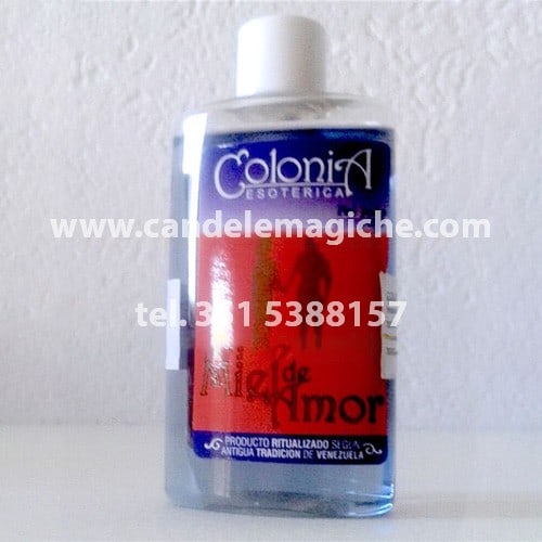 bottiglia da 50ml di colonia miel d'amor