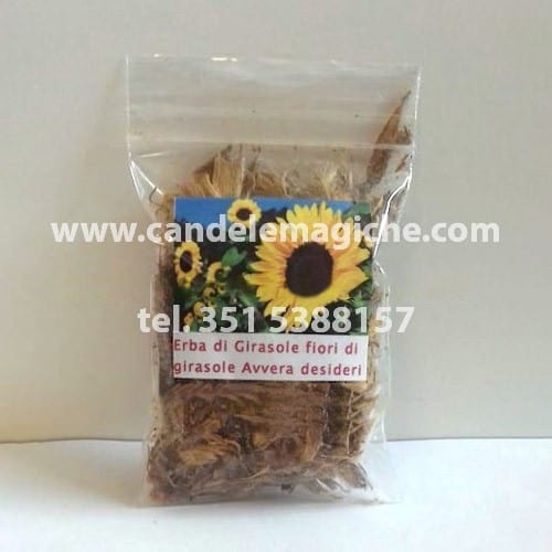 confezione di erba di fiori di girasole