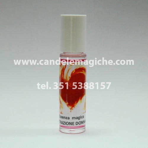 flacone di essenza magica attrazione donna