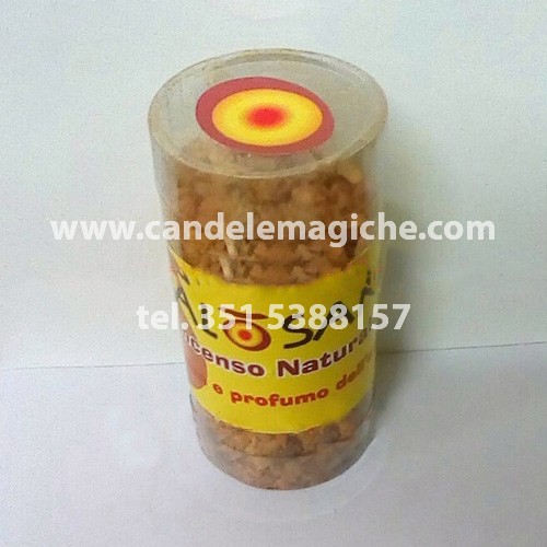 confezione di incenso palo santo in grani