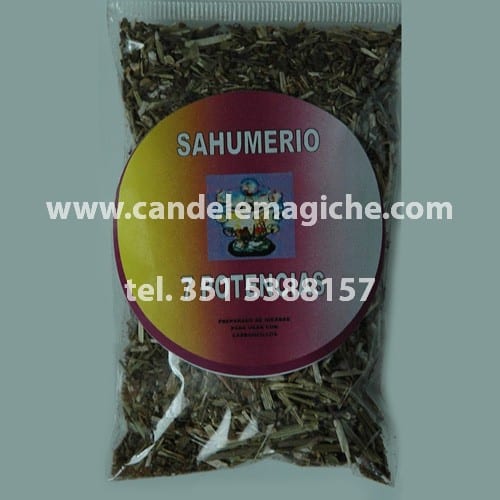 confezione di incenso sette potenze in erba