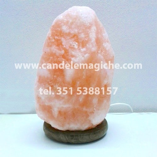 lampada di sale rosa