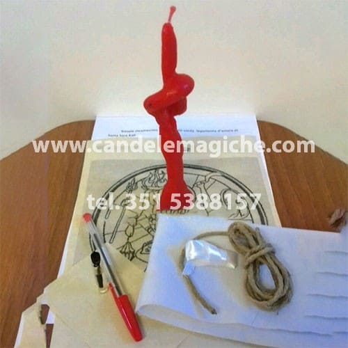 kit di oggetti per legamento d'amore santa sara kali