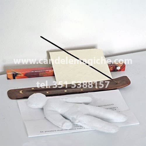 bambola voodoo bianca per macumba