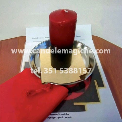 cero rosso sette dias per legamento sessuale voodoo della magia brasialiana