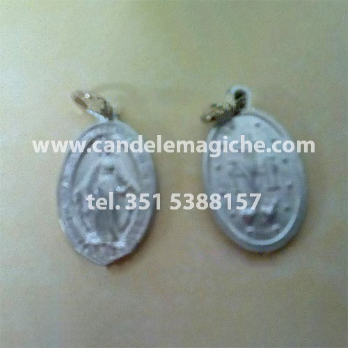 medaglietta di san'elena in argento