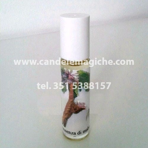 bottiglietta di olio di mandragora