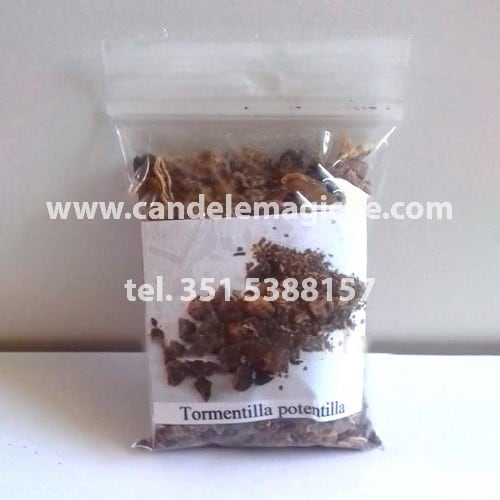 bustina di polvere tormentilla potentilla