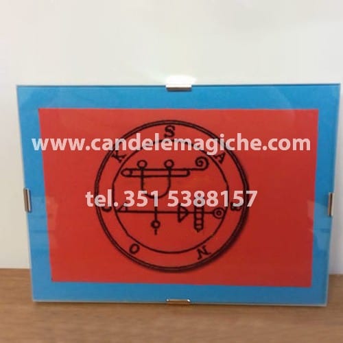 quadretto sabnack da utilizzare come talismano per le lotte