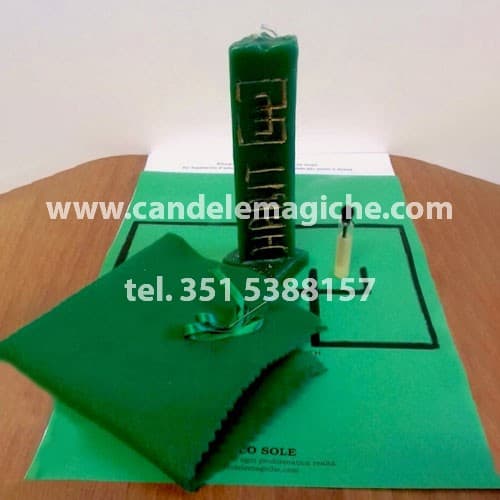 candela verde dell'arcangelo supremo hagit