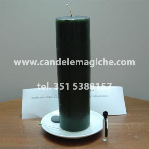 cero iman verde per rituale