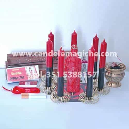 set di accessori per il rituale contro la frigidità femminile