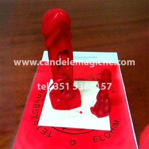 kit occorrente per il rito del fallo e bambolina