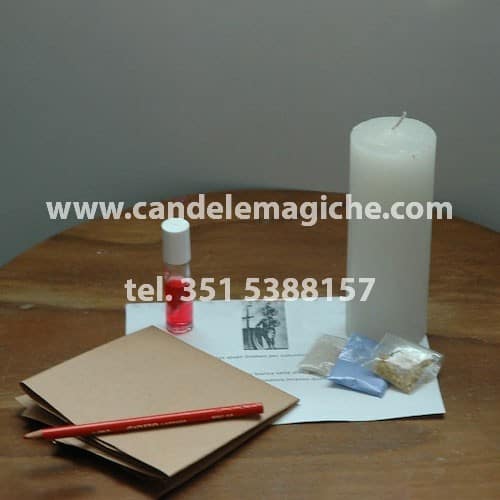 kit accessori per svolgere il rito di juan soldato