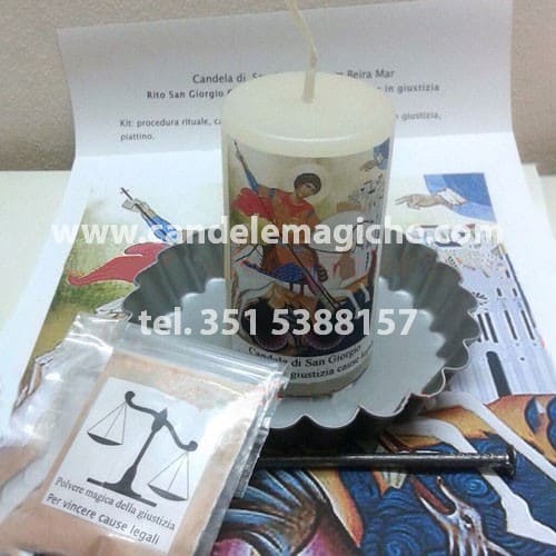 candela di san giorgio per rito di san giorgio