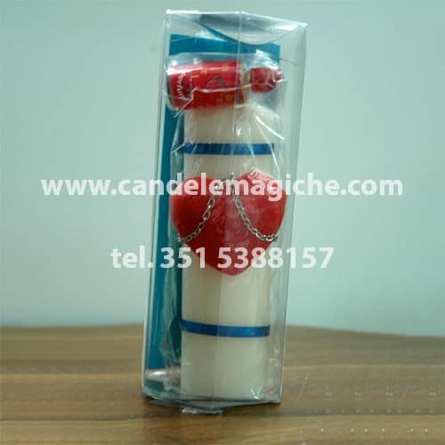 candela artigianale creata appositamente per il rituale vieni a me