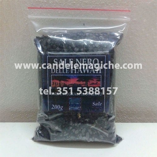 confezione di sale nero delle hawaii