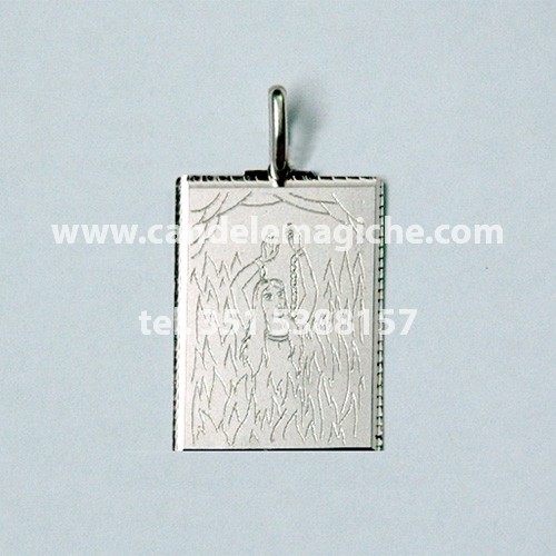 medaglia in argento dei poteri dell'anima sola