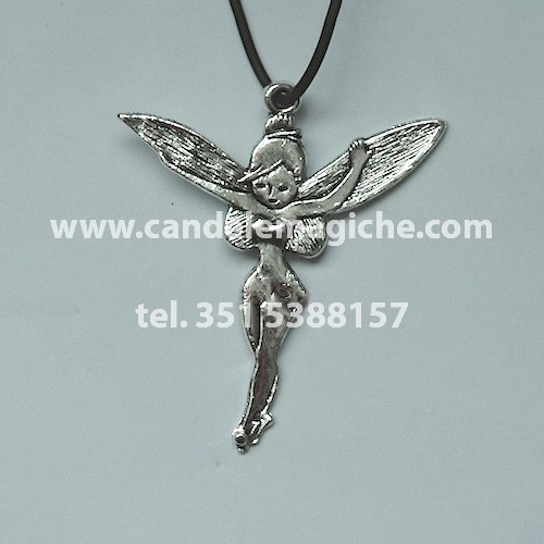 talismano portafortuna con ciondolo raffigurante la fata dei sogni