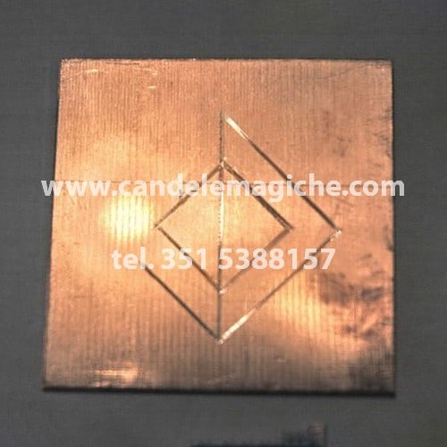 talismano runico in rame per trovare una compagna