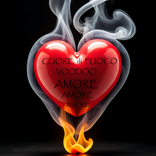 Cuore di Fuoco - Rituale Voodoo - Lega Rafforza o Richiama l'Amore